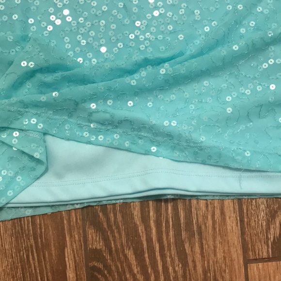 Joan Rivers Teal sequenced tank top - Picture 3 of 4